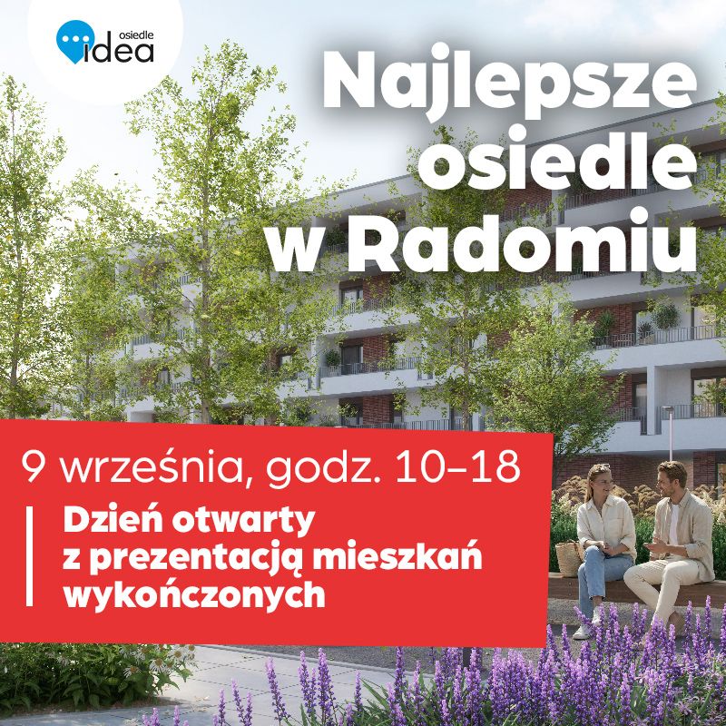 Zdjęcie posta Dzień otwarty z prezentacją mieszkań - 09.09.2026